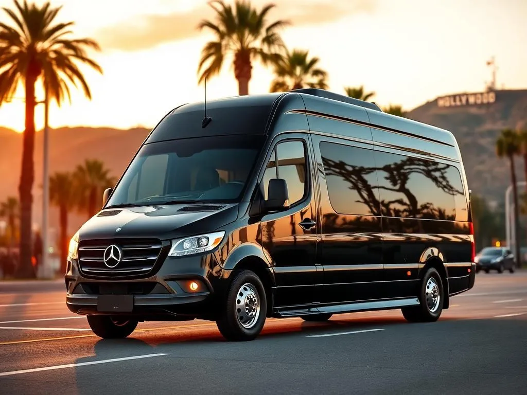 Mercedes Sprinter 12-Passenger with TV