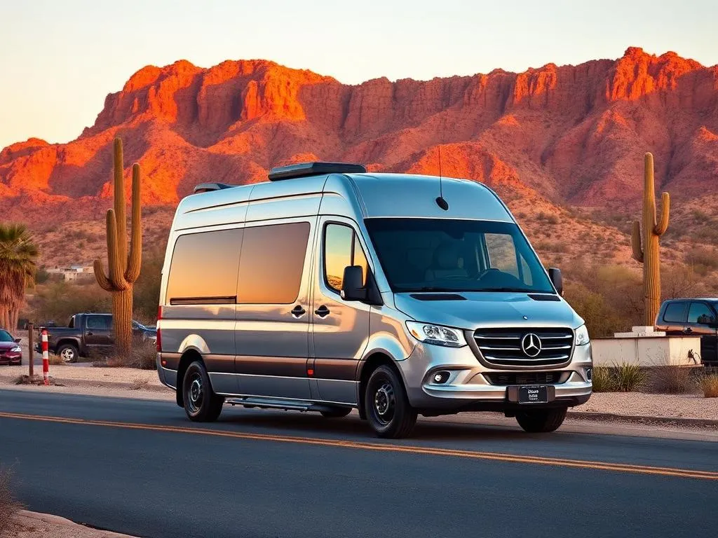 Mercedes Sprinter 12-Passenger with TV