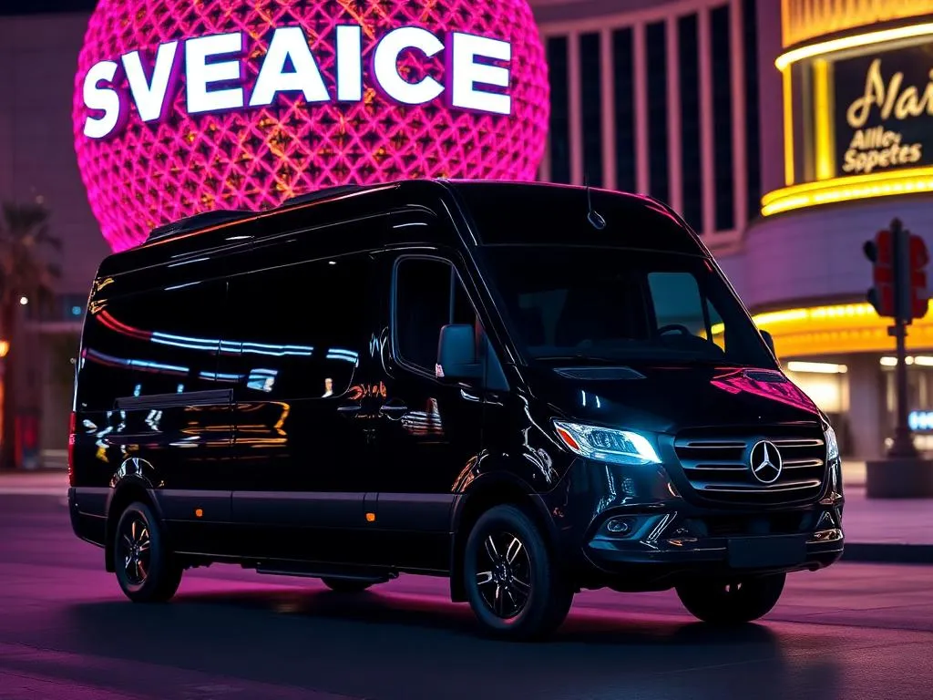 Mercedes Sprinter 12-Passenger with TV